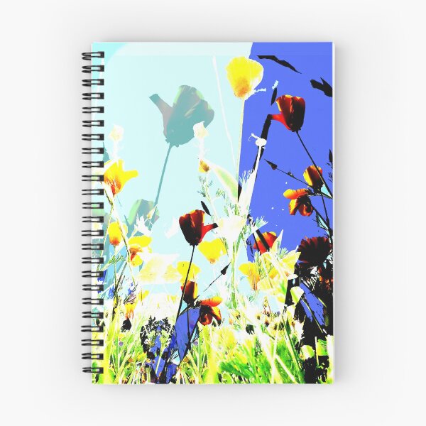 Item preview, Garden flowers in bright colours designed and sold by albadawnart.