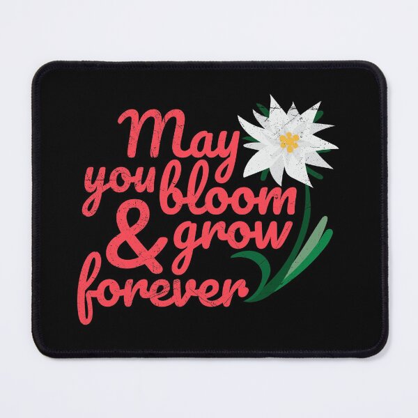 Item preview, Flower Edelweiss May you bloom and grow forever designed and sold by vicoli-shirts.