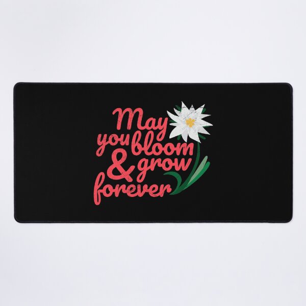 Item preview, Flower Edelweiss May you bloom and grow forever designed and sold by vicoli-shirts.