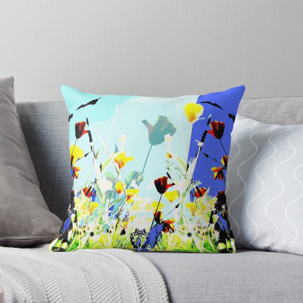 Item preview, Garden flowers in bright colours designed and sold by albadawnart.