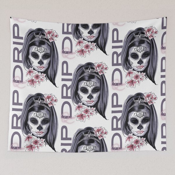 Item preview, Drip Queen - Sugar Skull Vixen designed and sold by CrisisCo.
