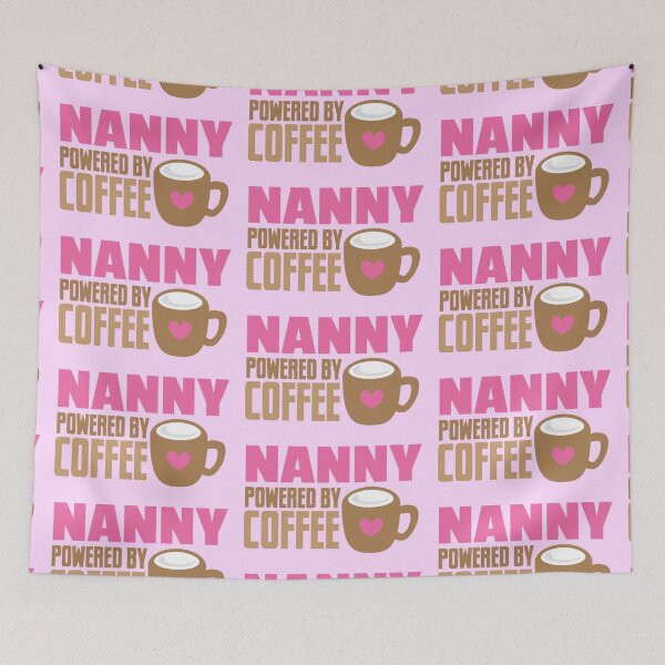 Item preview, nanny powered by coffee designed and sold by jazzydevil.
