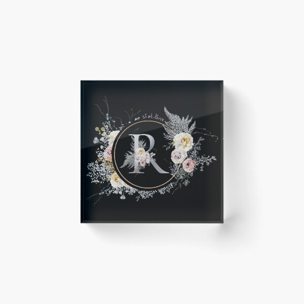 Item preview, Blissful Monogram R designed and sold by ElenaDanilo.