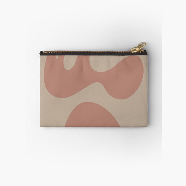 Item preview, Abstract round shapes, beige and terracotta, minimalist and simple designed and sold by Nadezda Kravcenko.