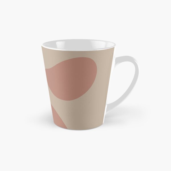 Item preview, Abstract round shapes, beige and terracotta, minimalist and simple designed and sold by Nadezda Kravcenko.