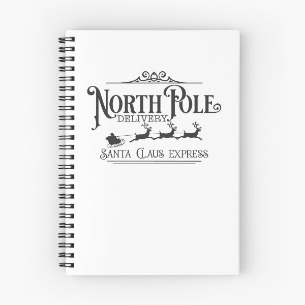 Item preview, North pole delivery santa express designed and sold by amy greaves.
