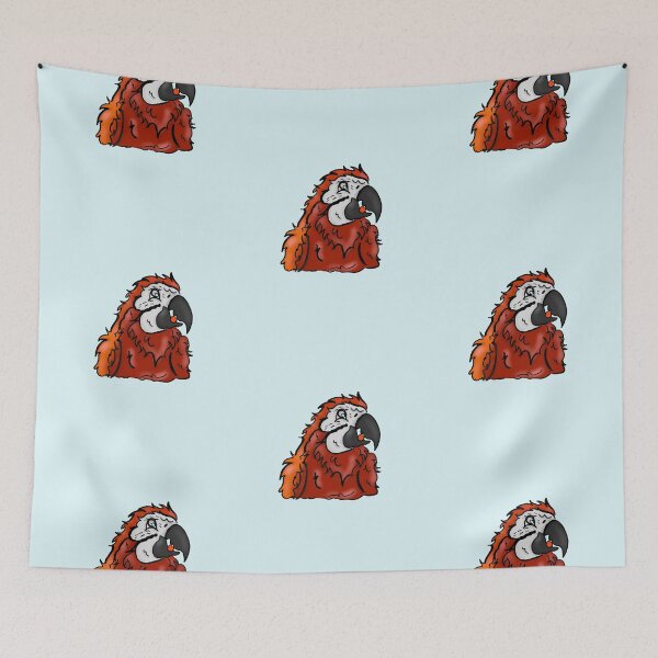 Item preview, Red Macaw Graphic designed and sold by BioLushGraphics.