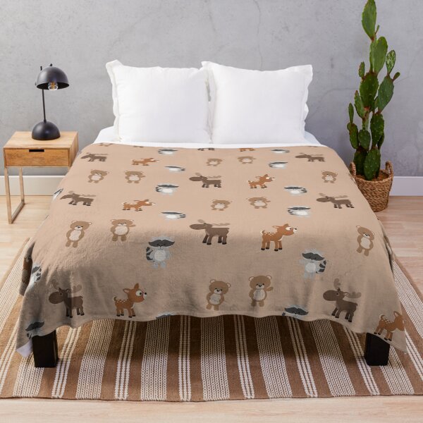 Item preview, Cute Animals Pattern - Bear And Raccoon designed and sold by be-great.