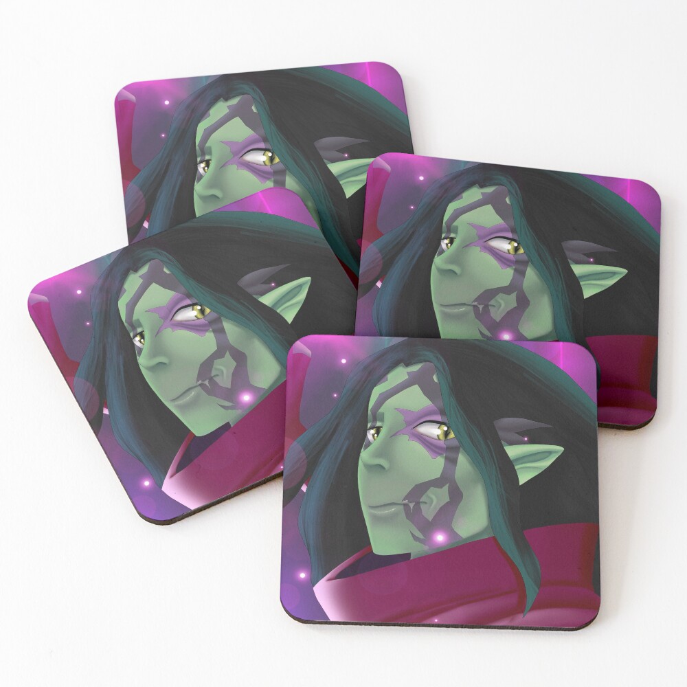 Item preview, Coasters (Set of 4) designed and sold by HorriblyBotched.