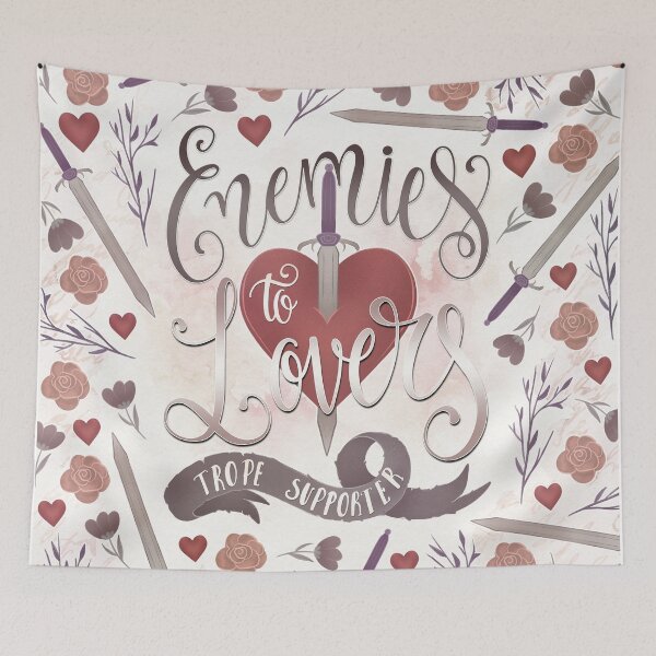 Item preview, ENEMIES TO LOVERS designed and sold by Catarina Book Designs.