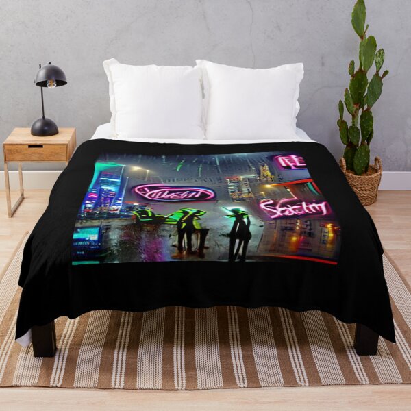 Item preview, Rainy Neon City designed and sold by Dreikoh.