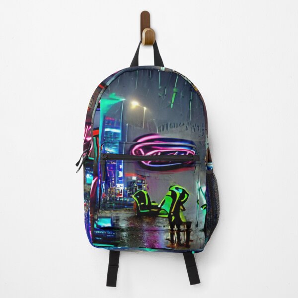 Item preview, Rainy Neon City designed and sold by Dreikoh.