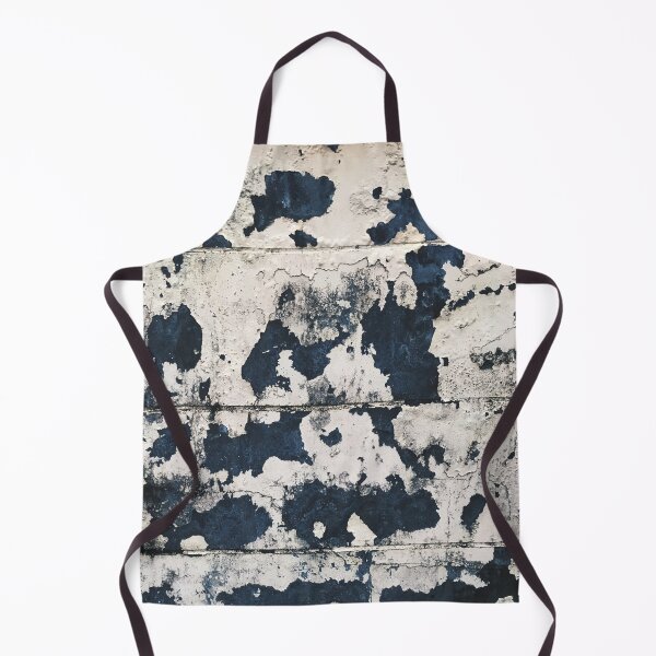 Item preview, Old white wall The color peels off to be blue-abstract  designed and sold by jinutt.