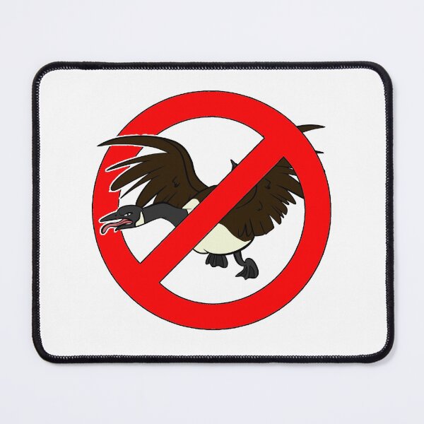Item preview, No Canadian Geese Goose No Geese Allowed Hissing designed and sold by funnytshirtemp.