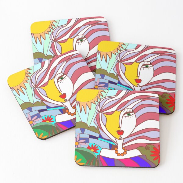 Item preview, sunny day Abstract Painting designed and sold by Layla Art.