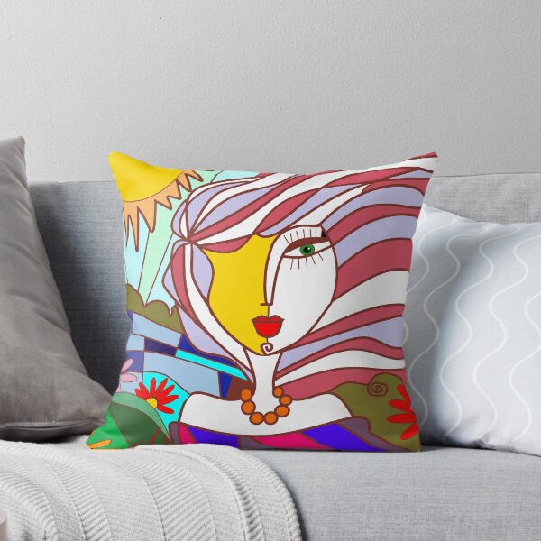 Item preview, sunny day Abstract Painting designed and sold by Layla Art.