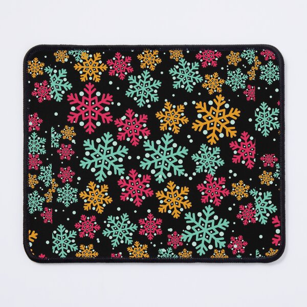 Item preview, Snowflake Pattern - Colorful Snowflakes Winter by Boo-da-chay designed and sold by Boo-da-chay.