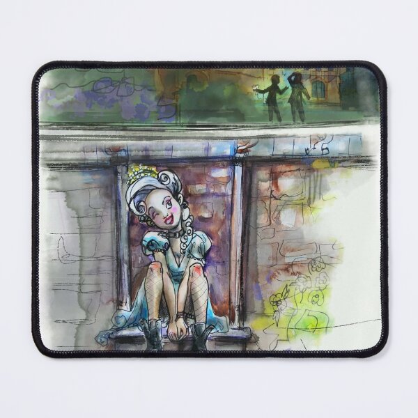 Cindy in Combat Boots Mouse Pad