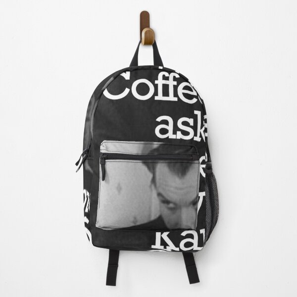 Item preview, Coffee never ask. designed and sold by beachcamper.