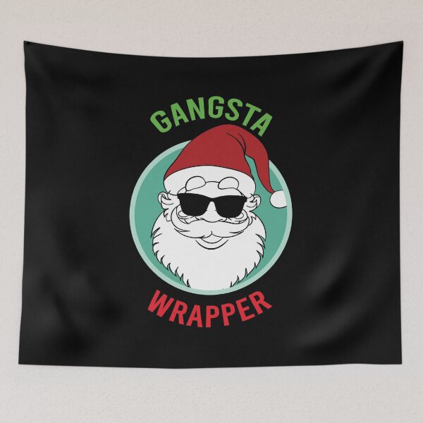 Item preview, Gangsta Wrapper, Funny Christmas  designed and sold by foramelie.