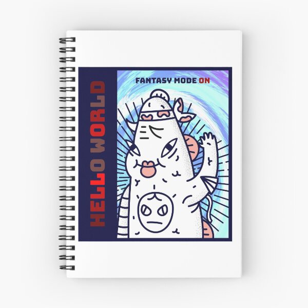 Item preview, Hell Lord Kaiju Monster Hello World designed and sold by ShineEyePirate.
