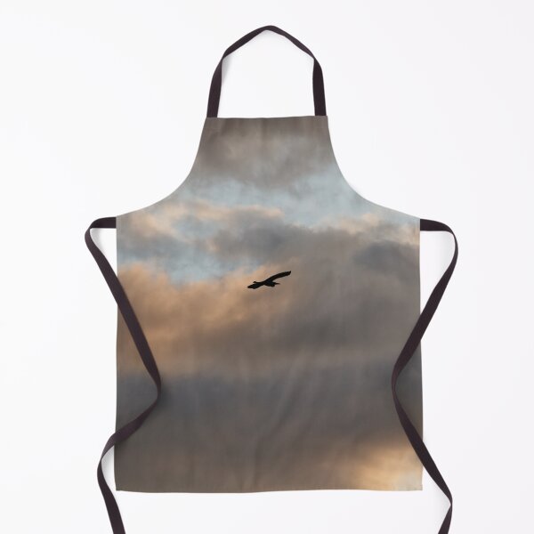 Item preview, A Grey Heron Silhouetted against ominous clouds designed and sold by Drew McAvoy.