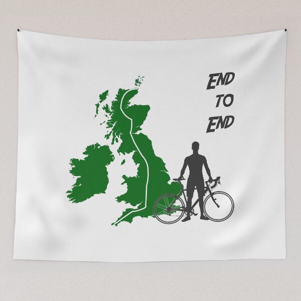 Item preview, End To End Cycle Challenge (green/black) designed and sold by cycleexplorers.
