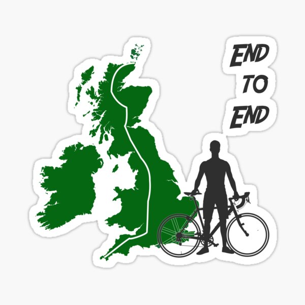 Item preview, End To End Cycle Challenge (green/black) designed and sold by cycleexplorers.