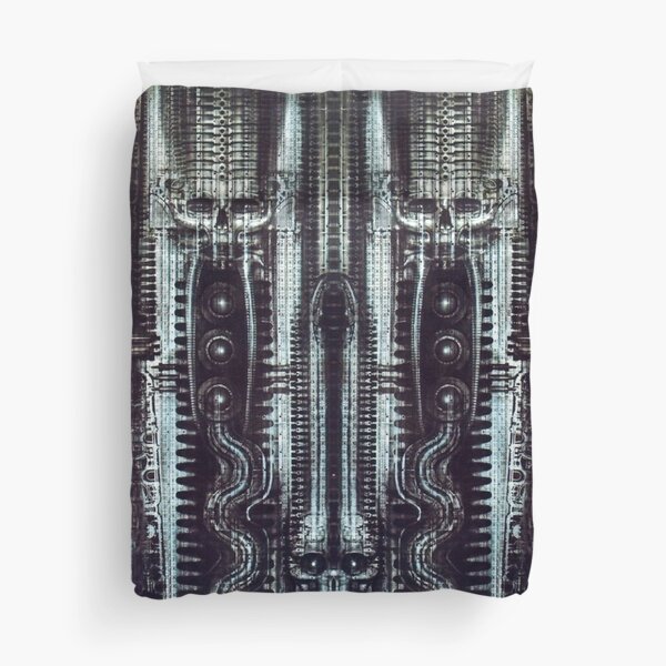 HR Giger Pattern Duvet Cover