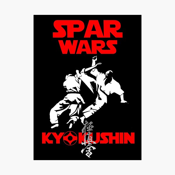 Item preview, Kyokushin Karate Kumite Spar Wars - Martial Arts Fashion Design designed and sold by Zanshin-Art.