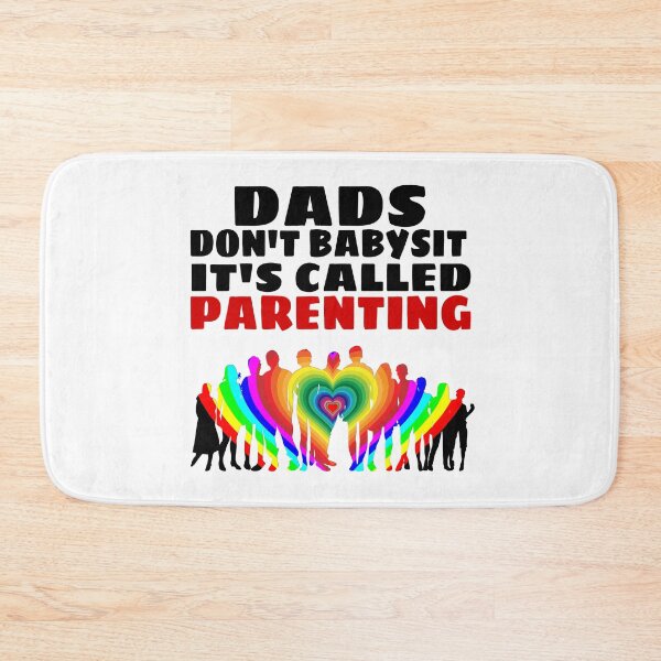 Item preview, DADS DON'T BABYSIT IT'S CALLED PARENTING  designed and sold by M Mariatique.