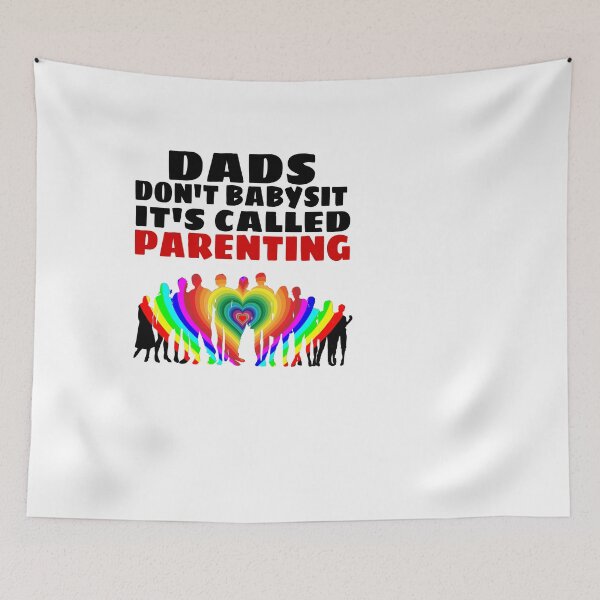 Item preview, DADS DON'T BABYSIT IT'S CALLED PARENTING  designed and sold by M Mariatique.