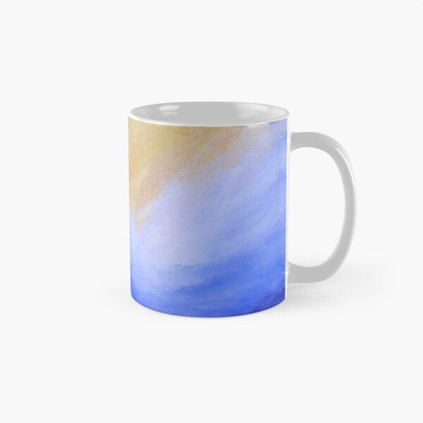 Item preview, Julia Di Sano - THE CALLING 2 INDIGO BLUE YELLOW COASTAL LANDSCAPE ABSTRACT PAINTING designed and sold by EbiEmporium.