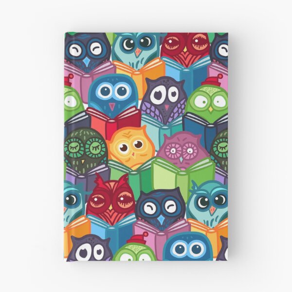 Item preview, Live and learn booklovers book pattern designed and sold by urban-color.