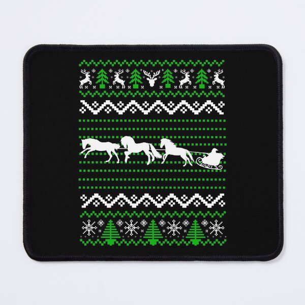 Item preview, Horses pulling Santa's Sleigh, Christmas Horse Pattern designed and sold by ACC .