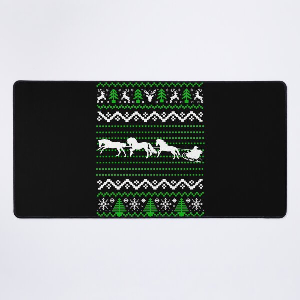 Item preview, Horses pulling Santa's Sleigh, Christmas Horse Pattern designed and sold by ACC .
