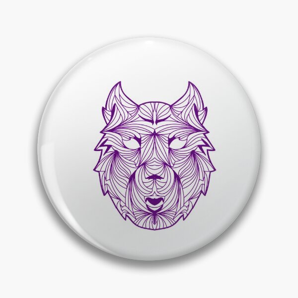 Item preview, Wolf Mandala Art designed and sold by Open Canvas.