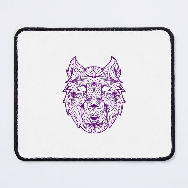 Item preview, Wolf Mandala Art designed and sold by Open Canvas.