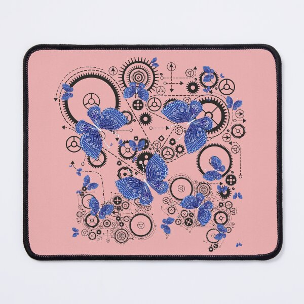 Item preview, Pink mechanical butterflies designed and sold by CatCoconut-Art.
