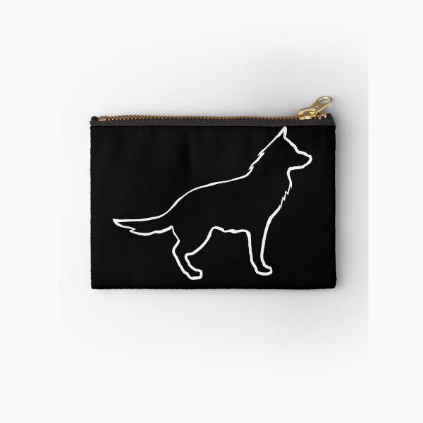 Item preview, German shepherd outlines, great pet tees, dog mom designed and sold by Kirei-Lily.