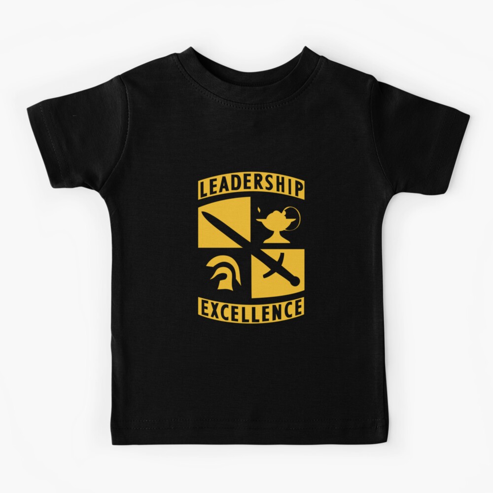 army-reserve-officers-training-corps-rotc-us-army-kids-t-shirt-by