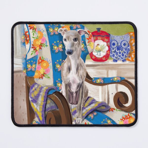 Item preview, Dog on a chair designed and sold by visionsinblue.