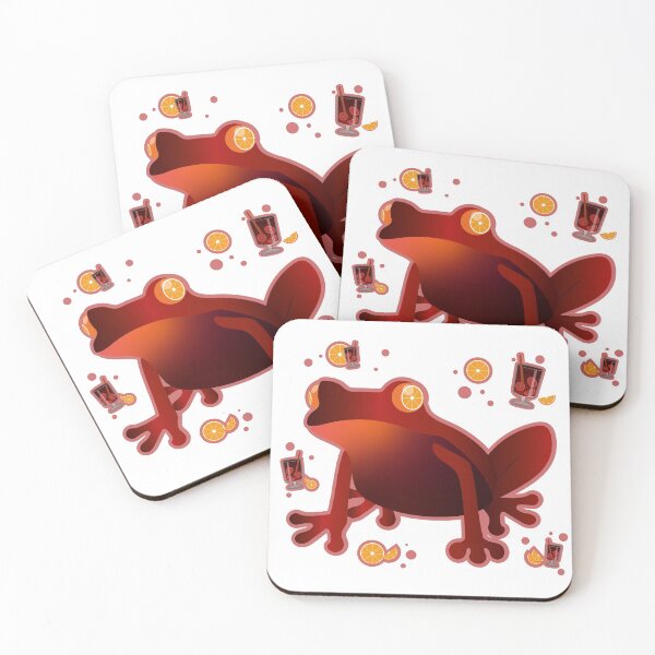 Item preview, Mulled Wine Frog (Non-Alcoholic) designed and sold by TokkiJess.