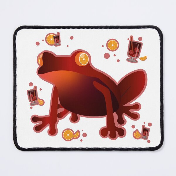 Item preview, Mulled Wine Frog (Non-Alcoholic) designed and sold by TokkiJess.