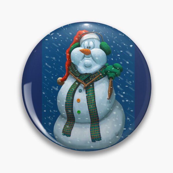 Item preview,  Lovable Happy Snowman designed and sold by abbottoons.