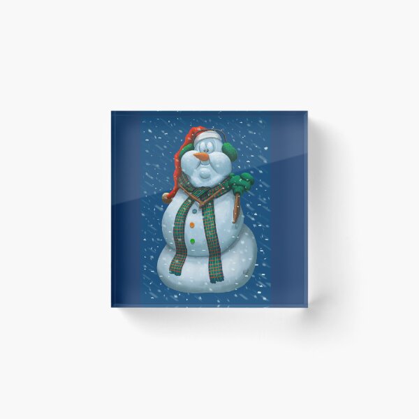 Item preview,  Lovable Happy Snowman designed and sold by abbottoons.