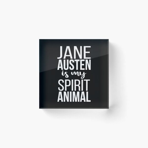 Item preview, Jane Austen Is My Spirit Animal I designed and sold by Lemon Pepper.