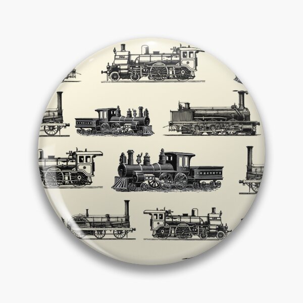 Item preview, Vintage retro steam old trains yellow backpack designed and sold by Nishad4.