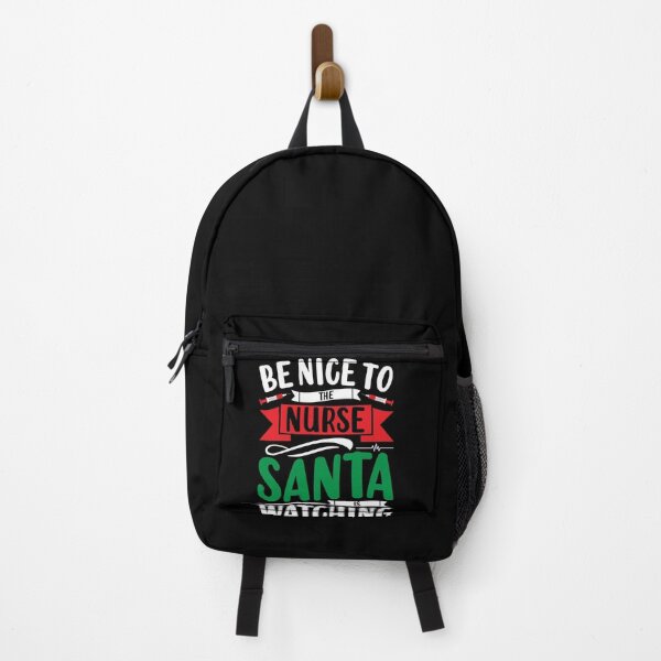 Item preview, Be nice to the nurse Santa is watching designed and sold by MollinS7.