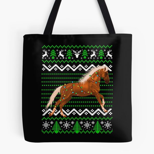 Item preview, Horse and Christmas Lights, Christmas Horse Pattern designed and sold by ACC .